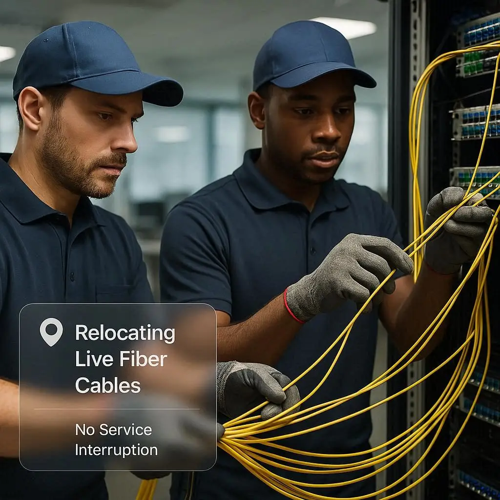 Fiber Relocation Service